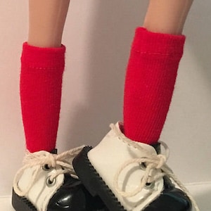 Pure Red Short Socks...For Blythe...