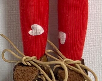 Funny Valentine...Tall Socks For Blythe Dolls...