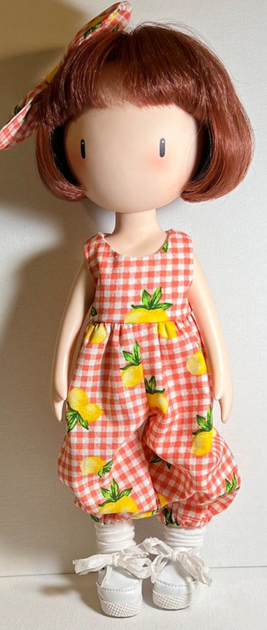 Lemons and Gingham...romper Outfit for Gorjuss, Paola Reina and RRFF ...