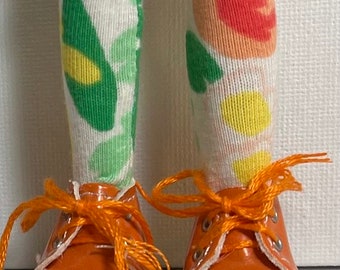 Ready For Spring...Tall Socks For Blythe Dolls...