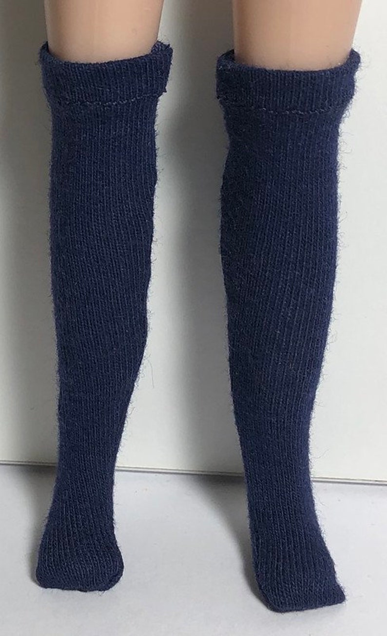 Navy Tall Socks...For Blythe... image 2