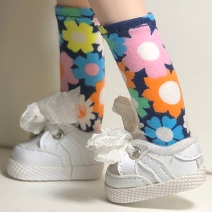 70's Vibe...Short Socks For Paola Reina Dolls And Gorjuss Dolls...