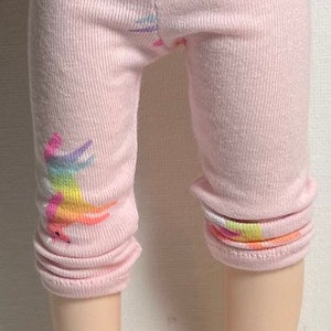Rainbow Unicorns...Leggings For Gorjuss, Paola Reina And Ruby Red FF Siblies Dolls...
