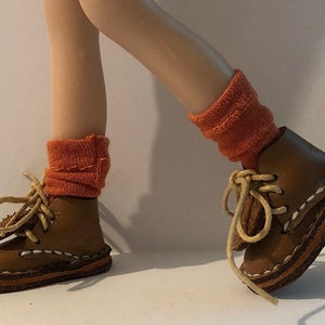 Pumpkin Spice... Short Socks for Blythe...