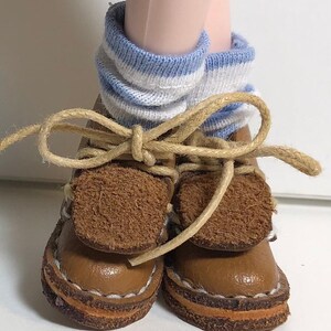 Baby Blue Stripes...Short Socks For Blythe...