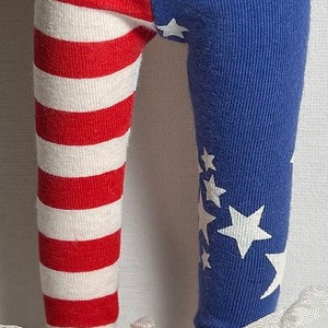 Let Freedom Ring...Tights For Gorjuss, Paola Reina And Ruby Red FF Siblies Dolls...