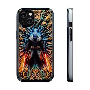 Cool Phone case, 3d artistic phone case, 3d illusion clay art, textured phone case, galactic hero, adventure phone case, Magnetic Tough Case