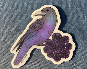 Crow sticker