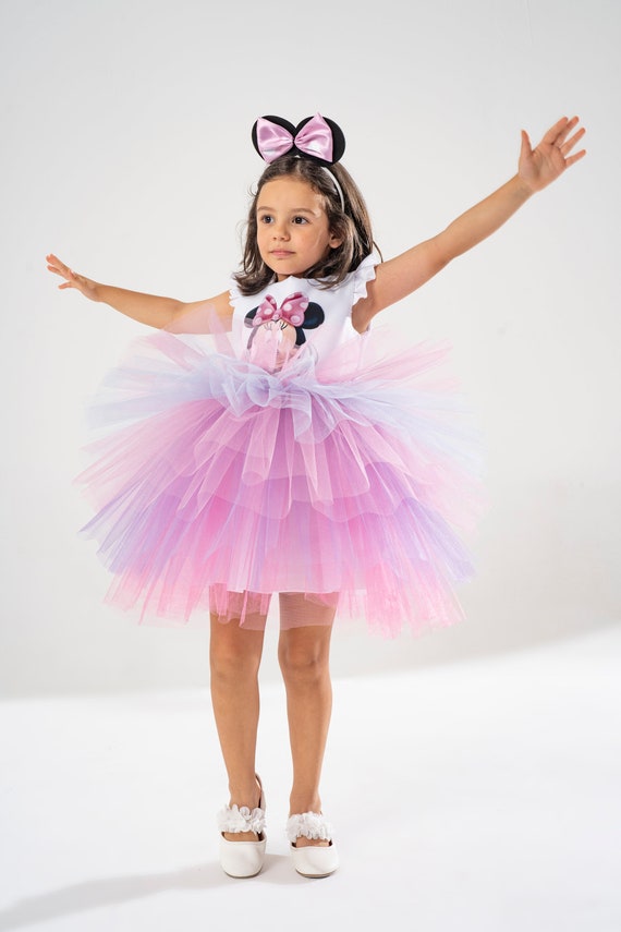 Headband Minnie Mouse Skirt And Ears Minnie Mouse Birthday Tutu Dress: Polka Dot Party Costume With Ears Headband Headband Minnie Mouse Skirt And Ears Minnie Mouse Birthday Tutu Dress: Polka Dot Party Costume With Ears Headband
