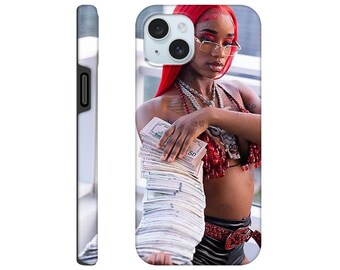 Estuche resistente rojo sexy