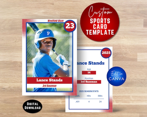 Custom Trading Cards - Print Your Own Trading Cards for  Sports Trading Cards display picture 1