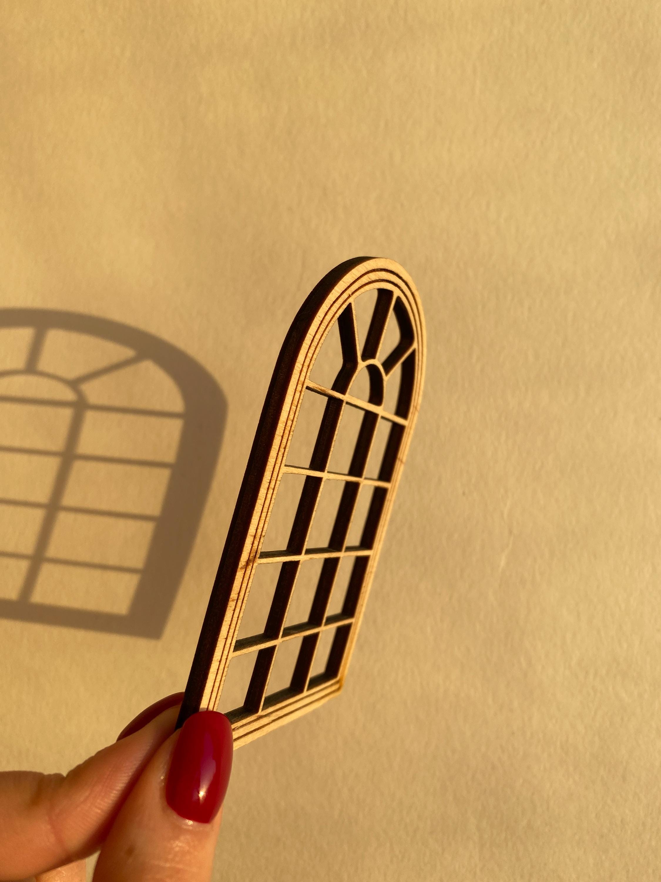 Wooden Mini Windows Modern Craft - Etsy