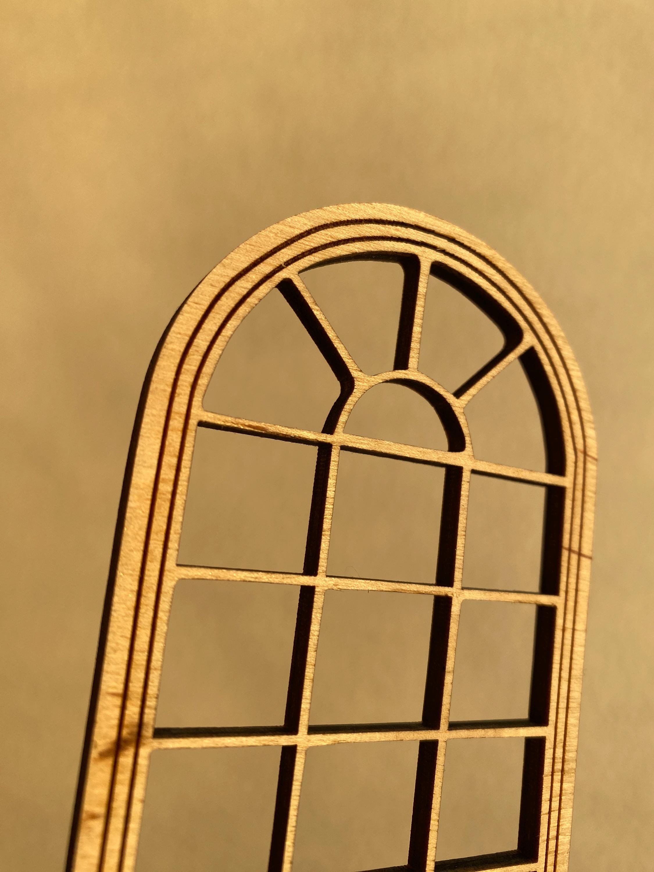 Wooden Mini Windows Modern Craft - Etsy