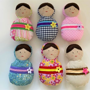 Babushka dolls softies unique one of a kind
