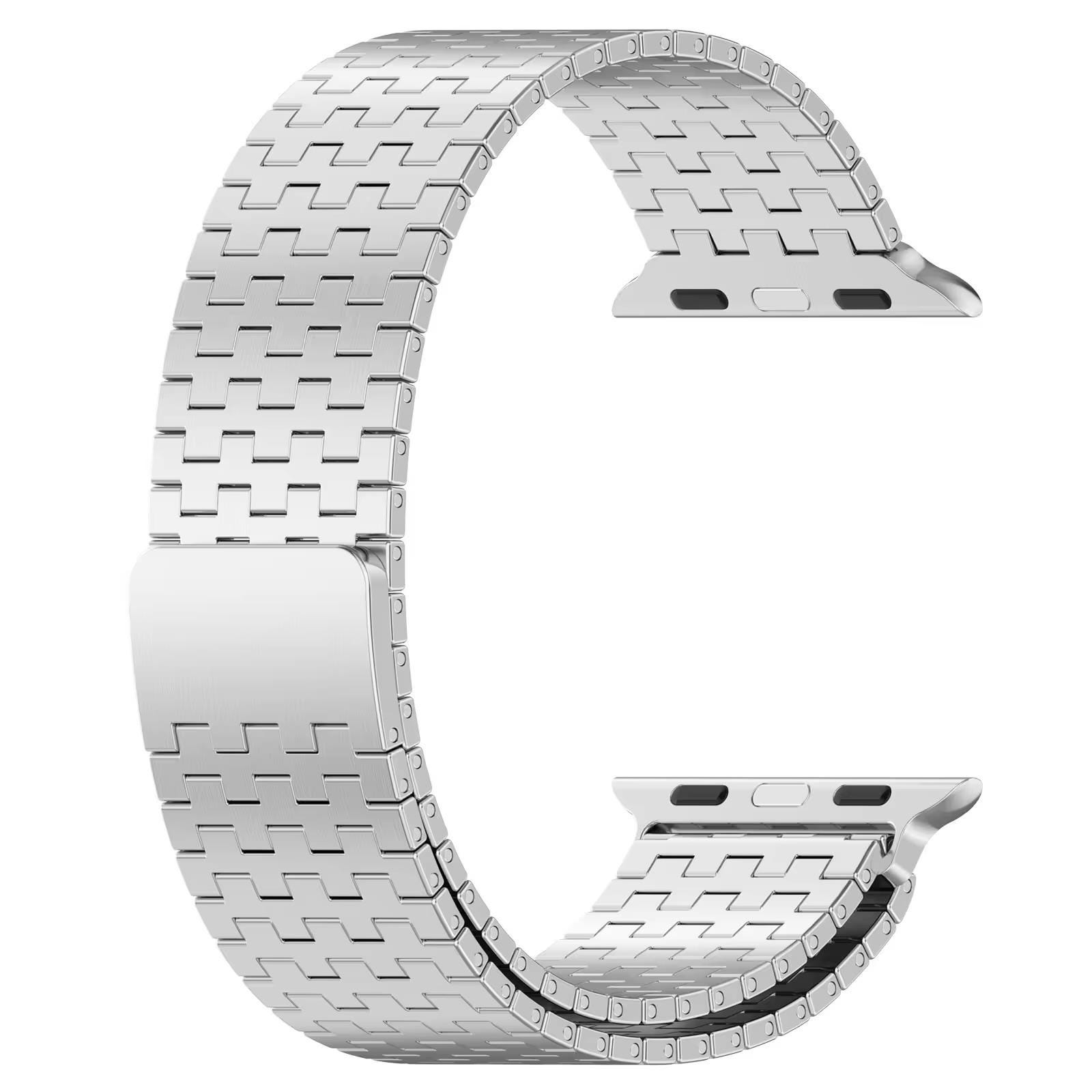 ミラネーゼループバンド、Apple Watch Ultra/SE/Series 1-10対応、全 