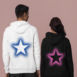 Star Hoodie, Y2K Hoodie, Aesthetic Hoodie, Star Print Hoodie, Star Oversize Hoodie, Trendy Star Hoodie, Aesthetic Teen Gift Hoodie, Y2K Gift