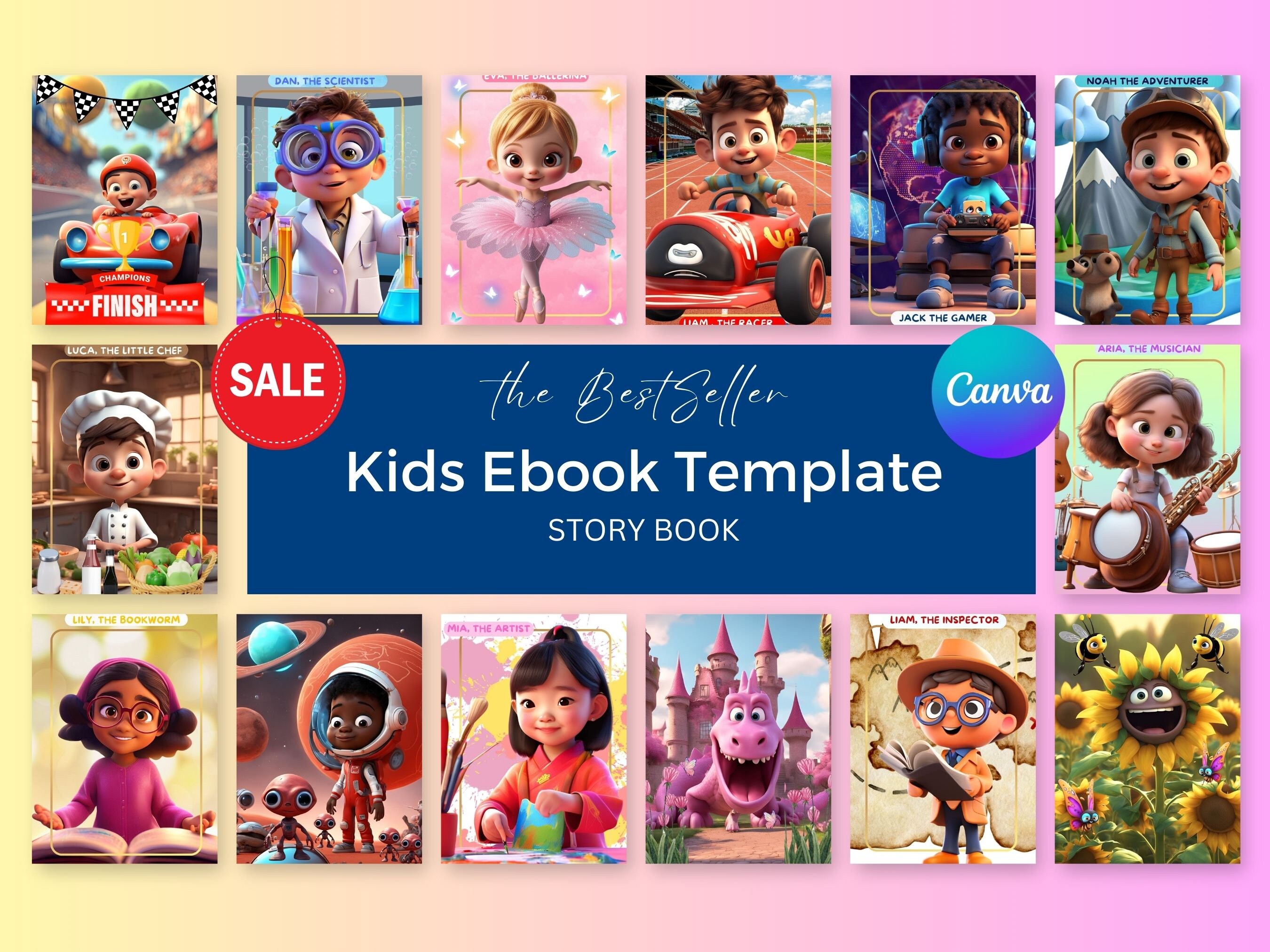 Kids eBook Template and Story Book