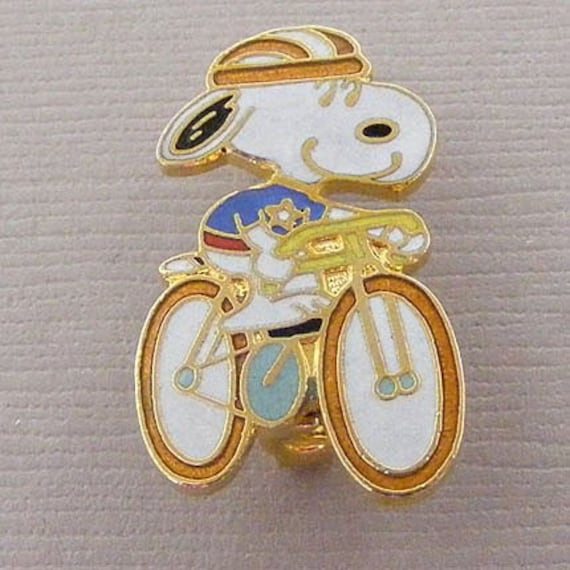 AVIVA トロフィー / 『BICYCLE RIDER』/ スヌーピー Vintage HTF 1972 Aviva SNOOPY Peanuts Trophy Figurine