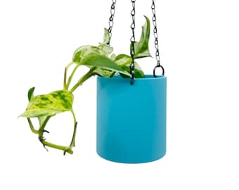 LED Plant Spotlight Ribbed Planter | Illuminated and Dimmable Display for Indoor  Plants - Etsy