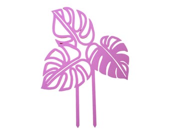Plant Trellis Three Leaf Monstera - Multiple Colours - Plant Support