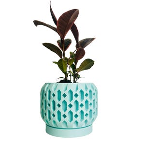 The Brooklyn Table Top Planter With Drip Tray/Table Top Planter/3 Sizes/Home Decor/Large Colour Range