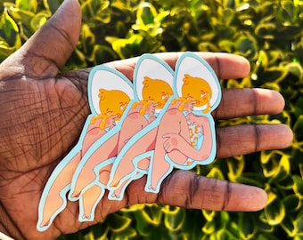 Pegatina EggGirl // Pegatina impermeable/resistente a la intemperie