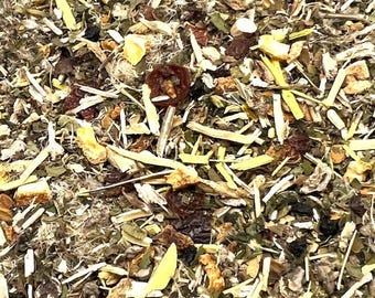 Lively Lungs Herbal Blend Tea 1 lb (16 oz) Mullein White Pine Elderberry