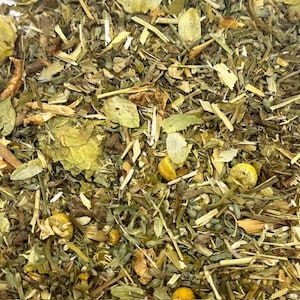 Nighttime Knockout Insomnia Herbal Tea - 4 oz.  Check out our huge Bulk Herb and Tea Shop!