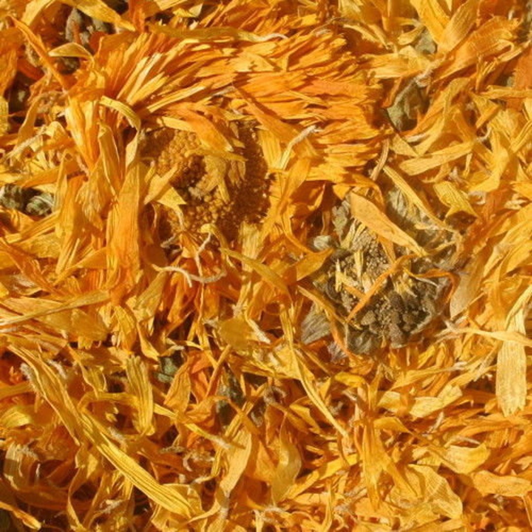 Calendula Flowers 4 Oz. Over 100 Bulk Herbs Etsy
