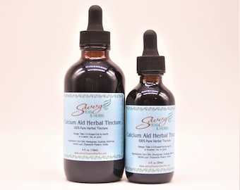 Calcium Herbal Tincture 4 oz.  100% Pure