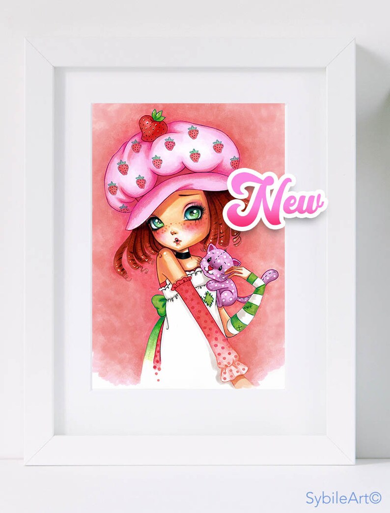 Strawberry Shortcake S Print
