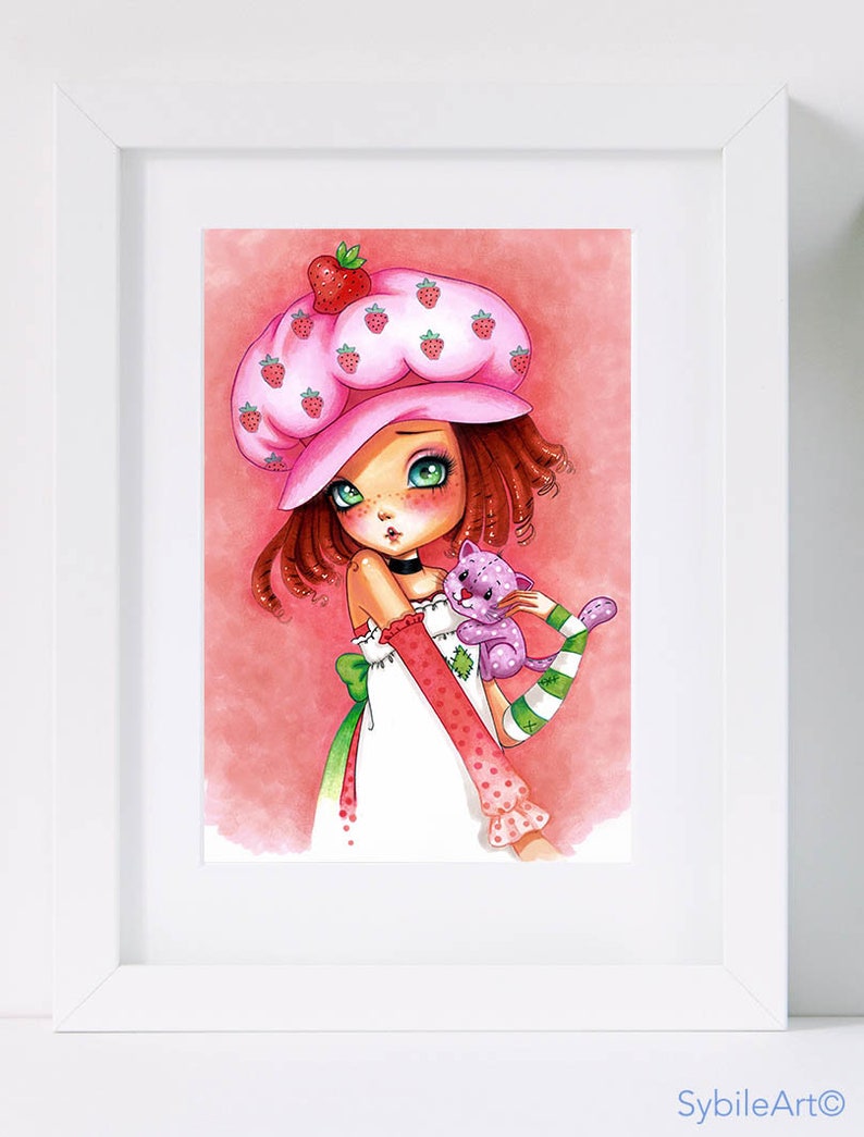 Strawberry Shortcake S Print