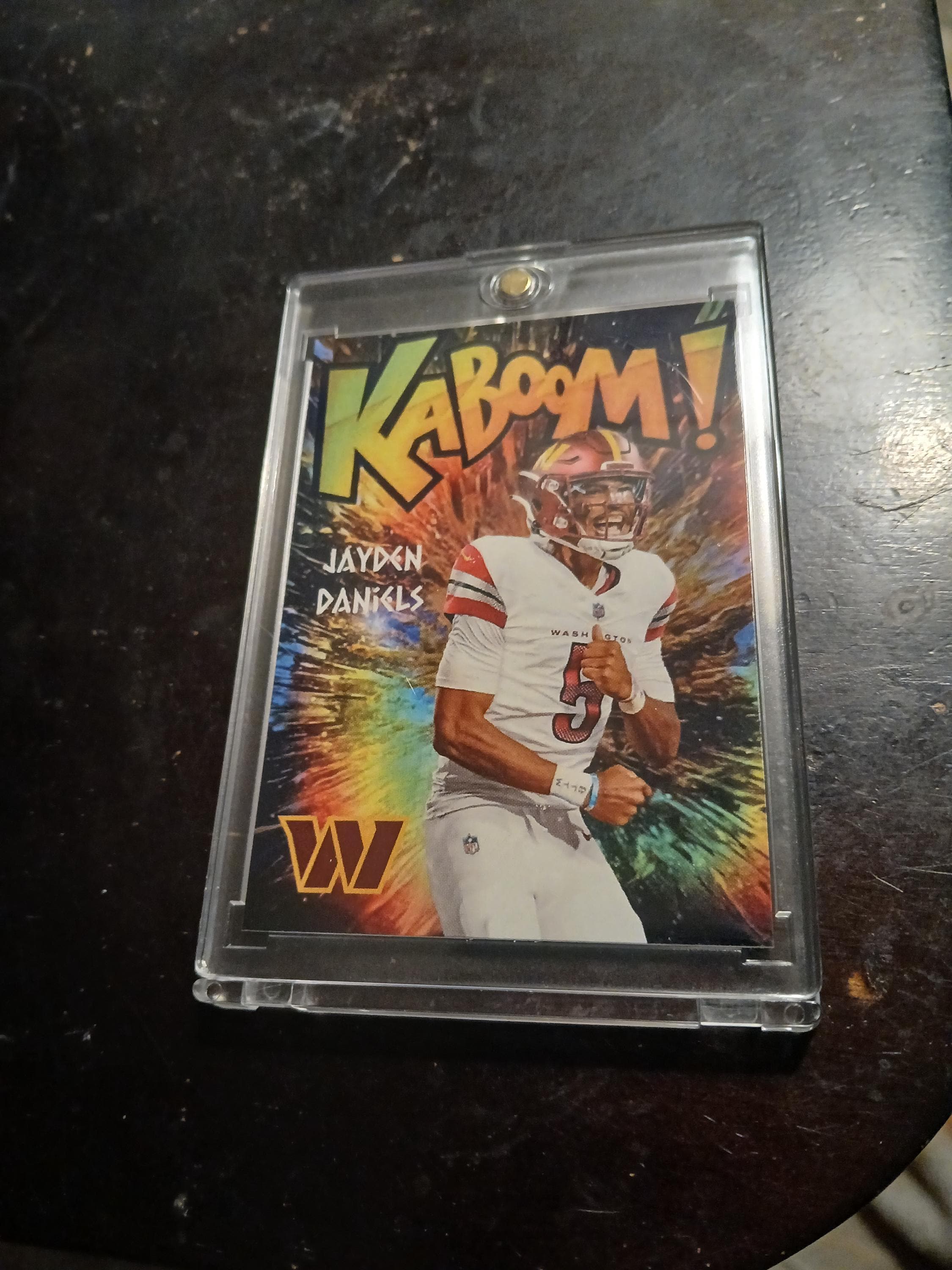 2024 Kaboom! Jayden Daniels Rookie Magnetic Case Included Dynasty