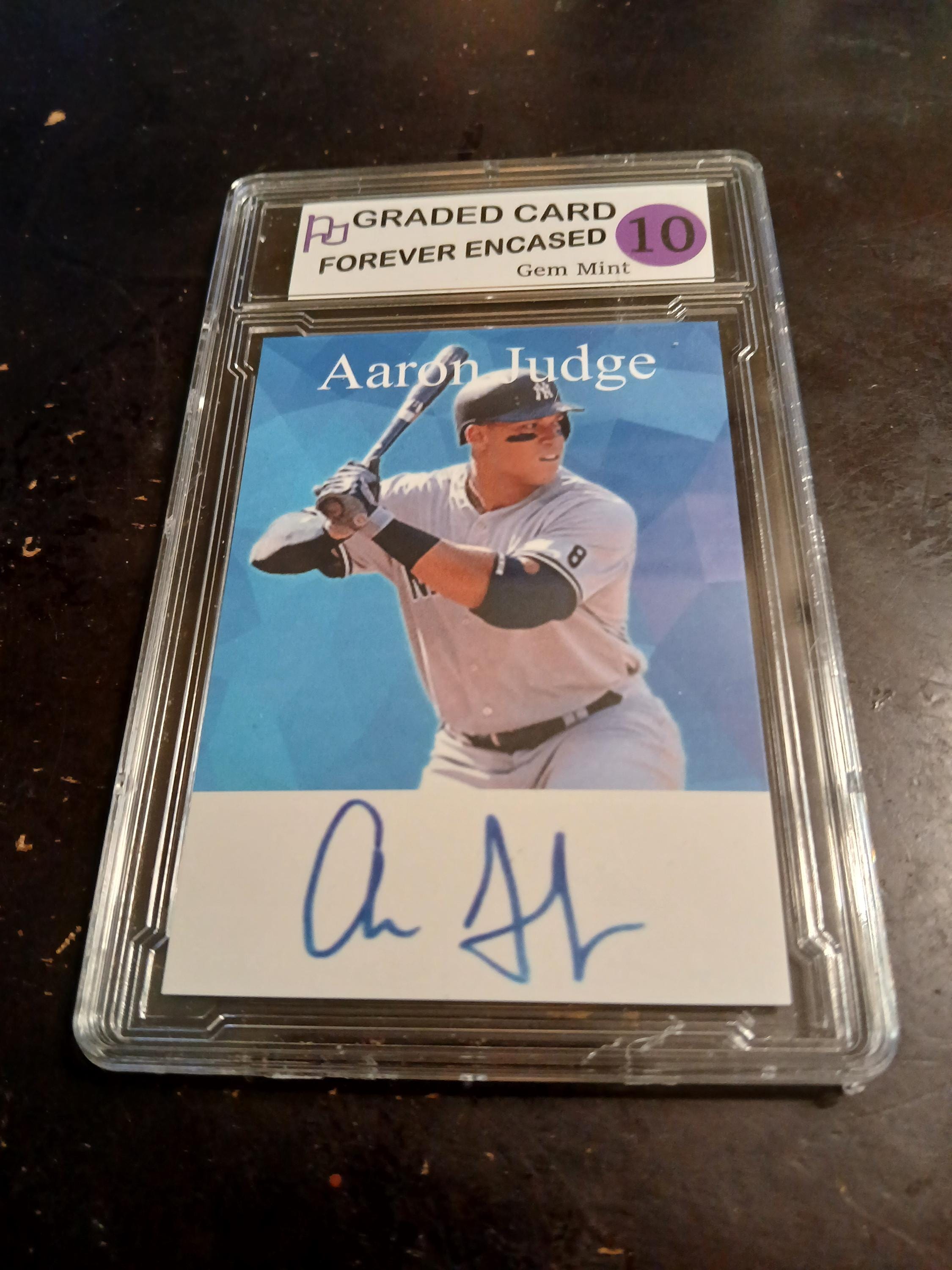 2017 Limited Edition Aaron Judge Rookie Auto facsimile Gem Mint 10 1 of 500