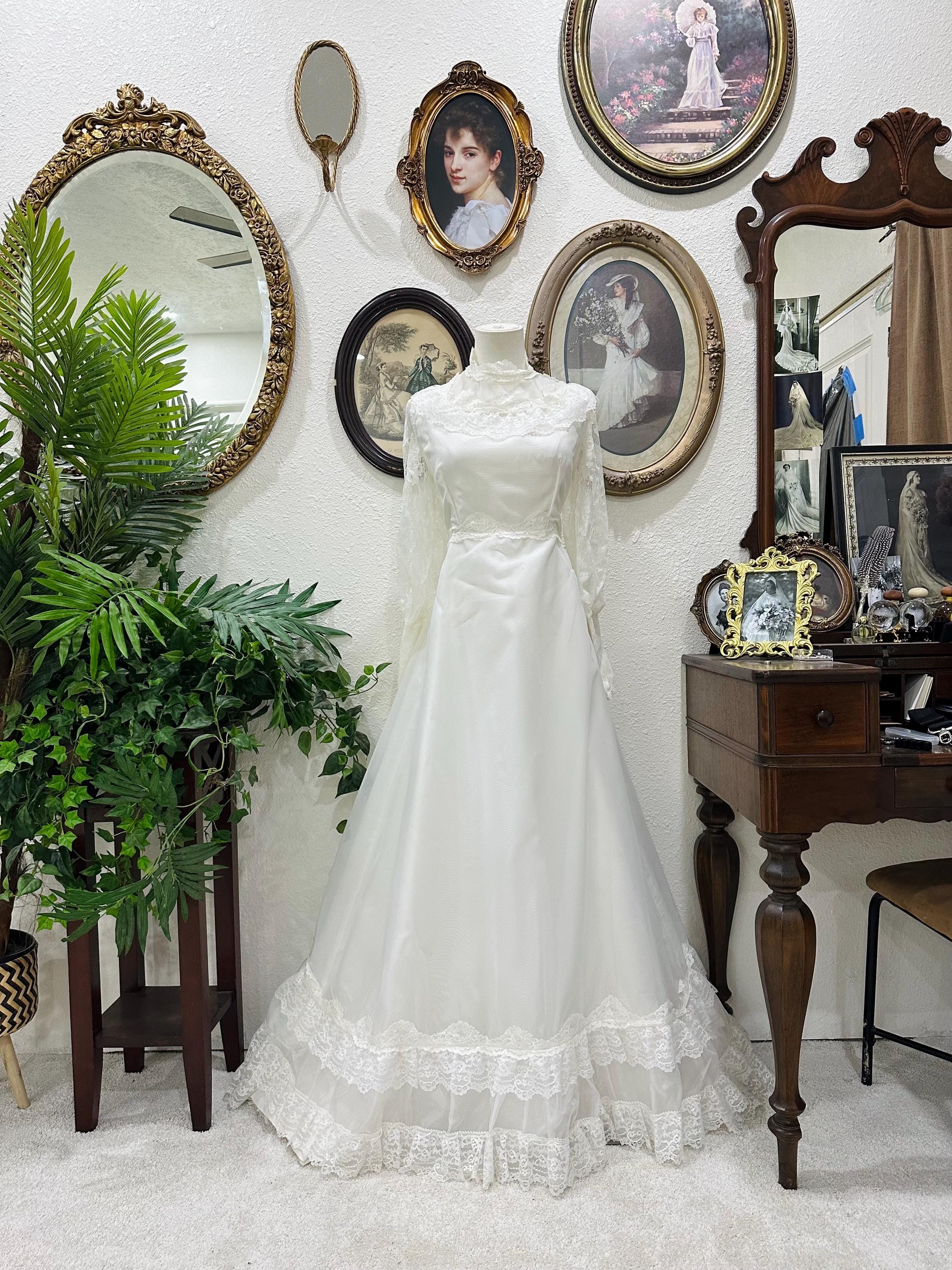Wedding Dress Vintage Lace Overlay - Etsy