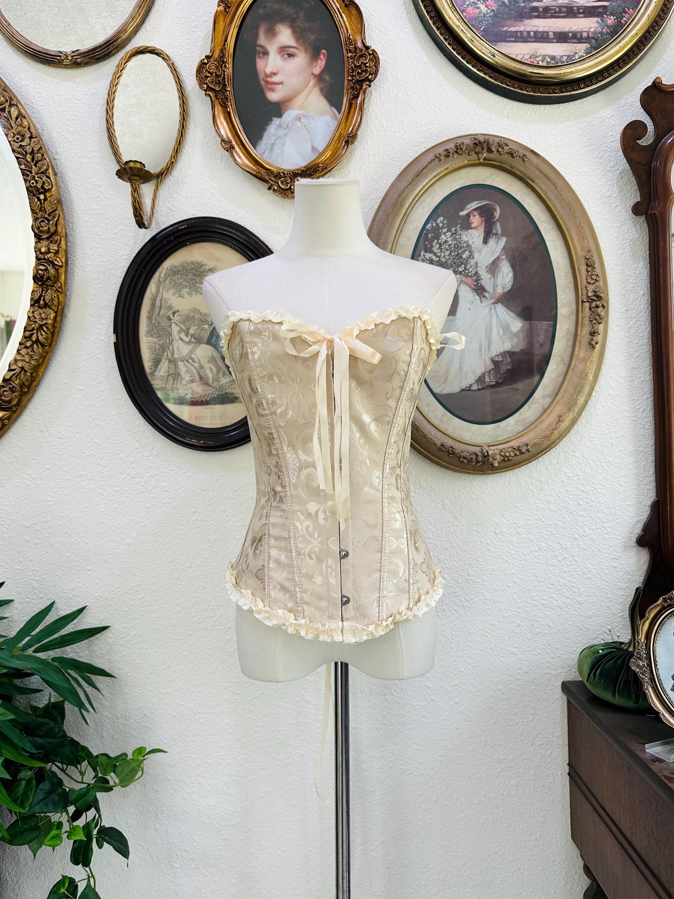 Corset Belt Cream - Etsy display picture 1