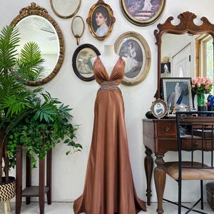 tony bowls evening dresses 2015 Frank Lyman Dress Whiskey Brown 243277 M9014 – Shirley Allum Boutique