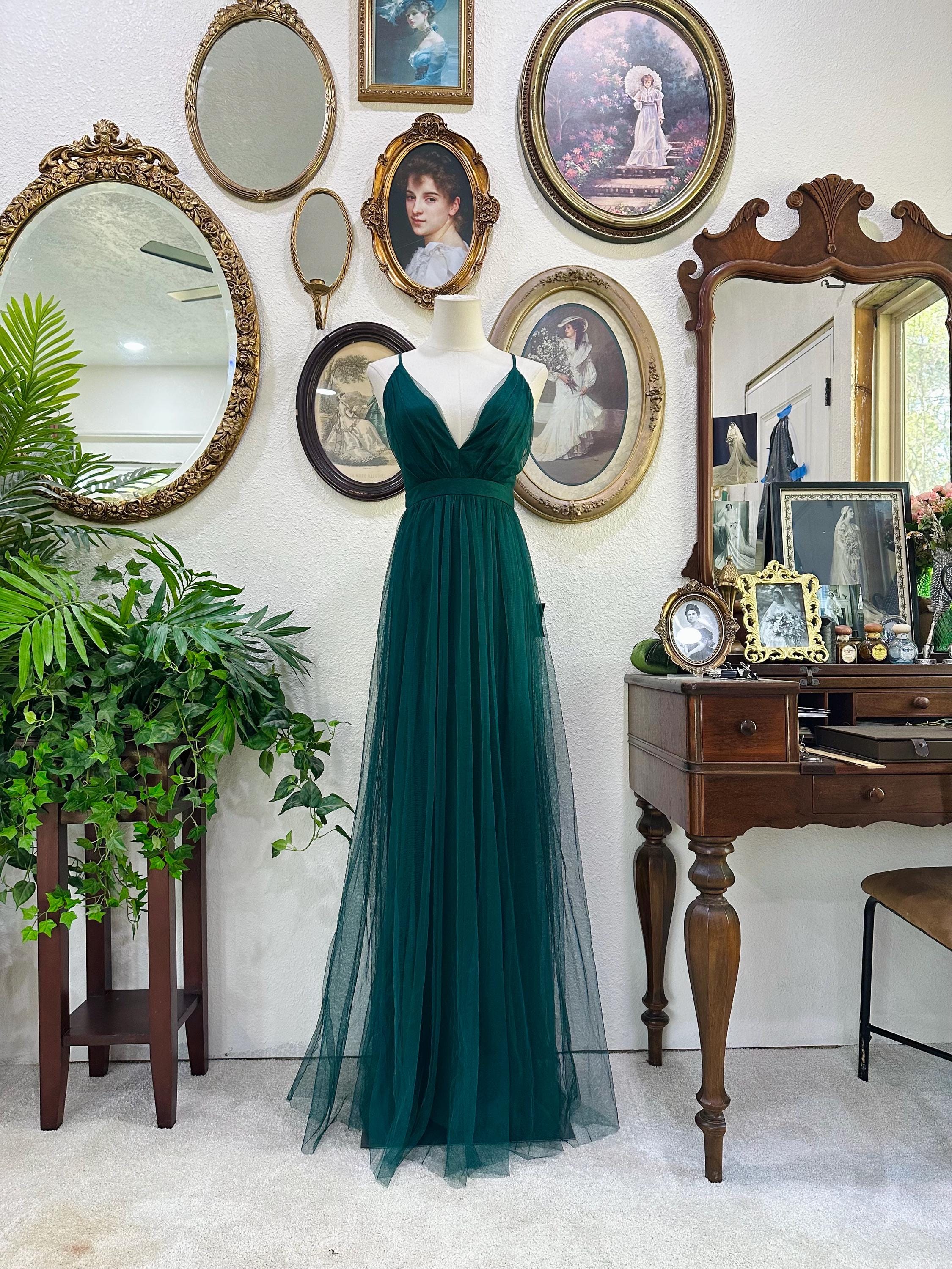 sachin and babi light blue dress Hunter Green and Emerald Green The Same