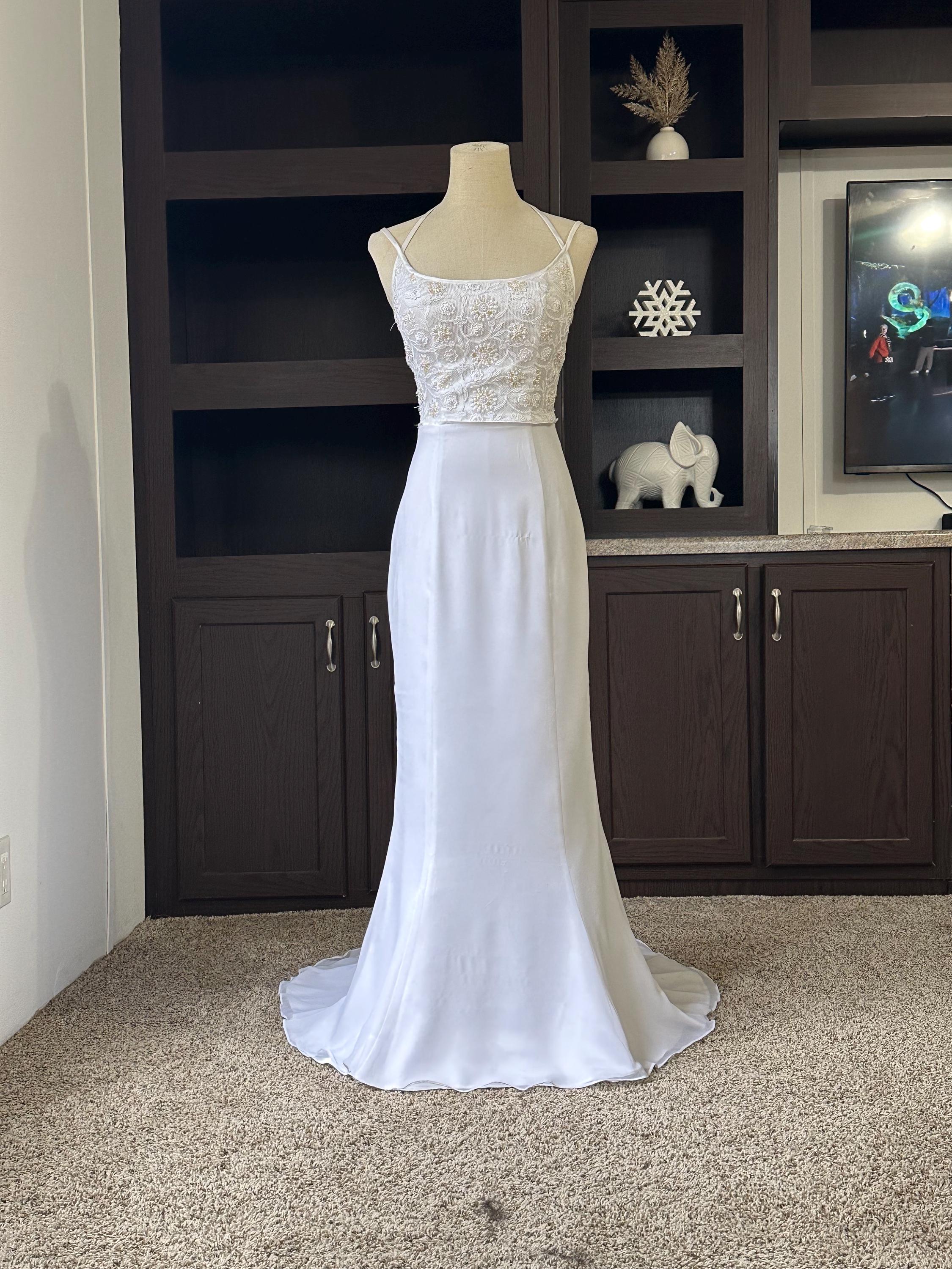 Vintage White Evening / Bridal Dress – Early 2000s - Etsy Vintage White Evening / Bridal Dress – Early 2000s - Etsy