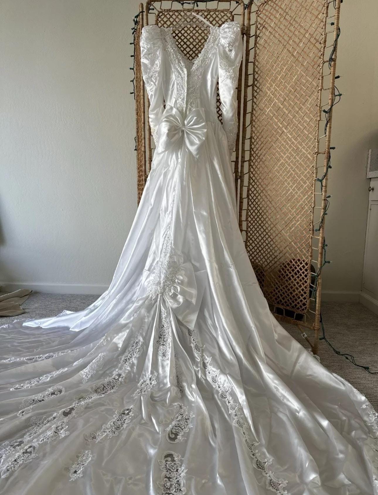 Vintage Alfred Angelo Wedding Dress From the 90s - Etsy