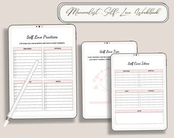 Journal de planification de soins personnels Suivi de pleine conscience Organisateur de bien-être Réflexion quotidienne Journal de gratitude Cadeau pour la santé mentale