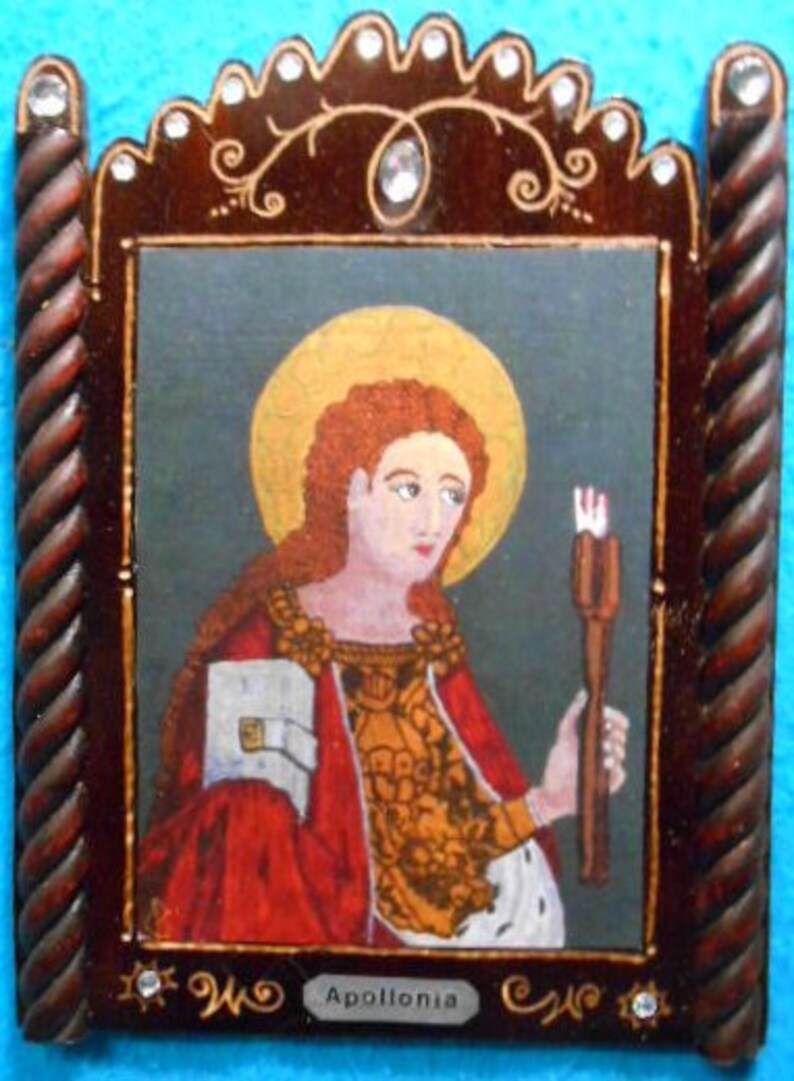 St. Apollonia Patron of Dentistry Etsy