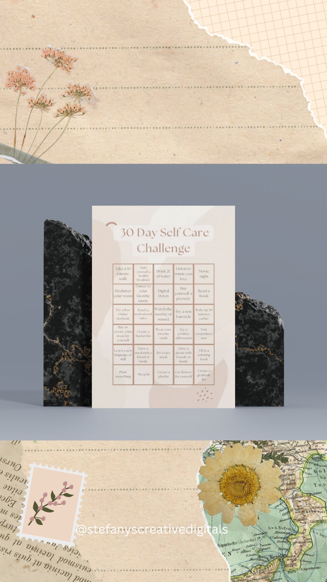 Printable 30 Day Self Love Challenge - Boost Confidence & Self-esteem ...