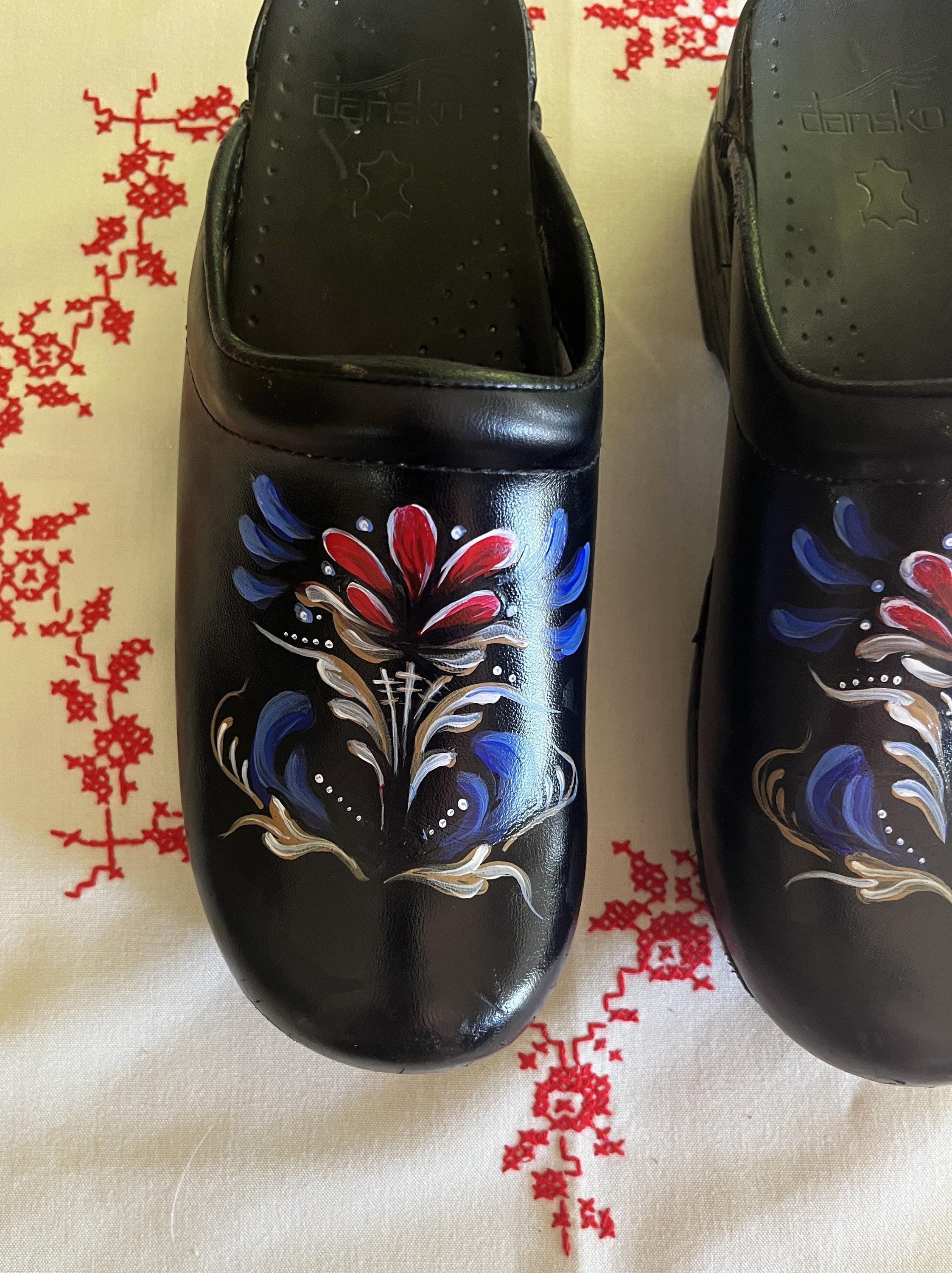 Hand Painted Dansko