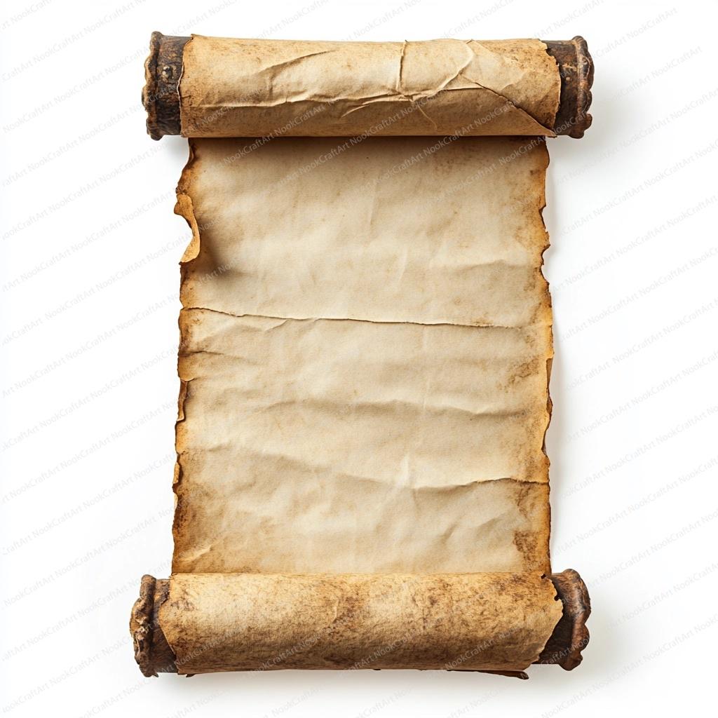 16 Medieval Scroll Clipart | Antique Scroll Design | Printable ...
