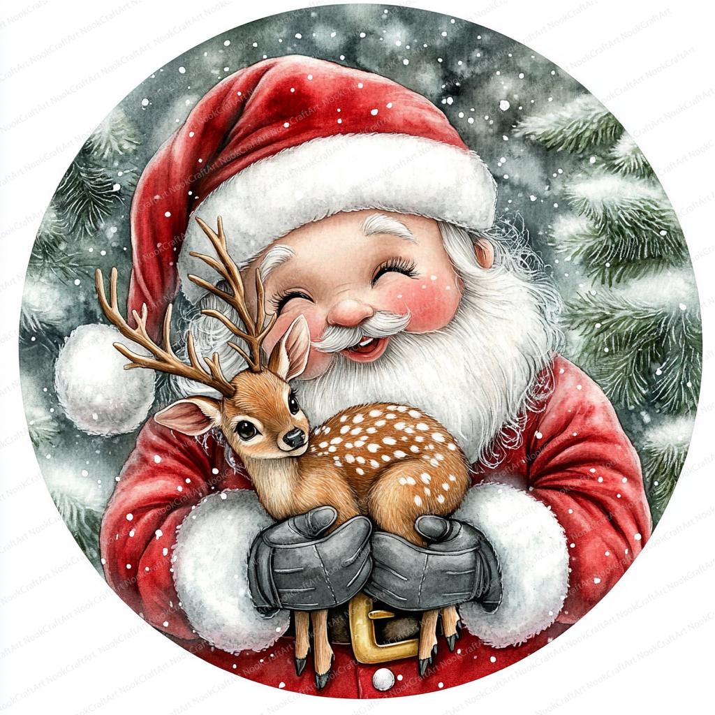 18 クリスマス サンタクロース クリップアート | トナカイとサンタ