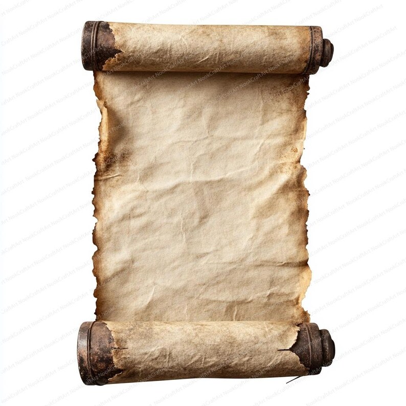 16 Medieval Scroll Clipart | Antique Scroll Design | Printable ...