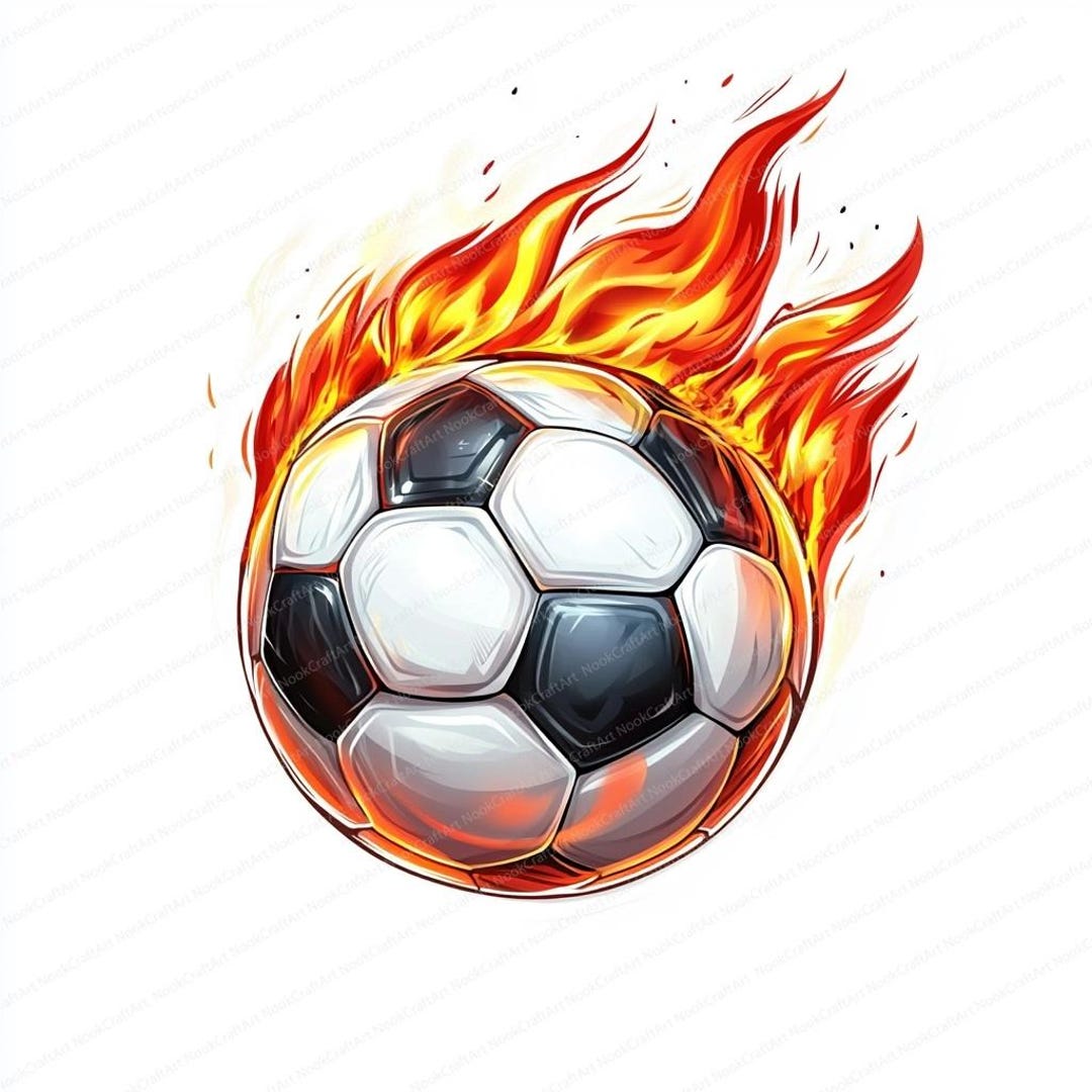 16 Soccer Ball Clipart Football Clipart Bundle Printable