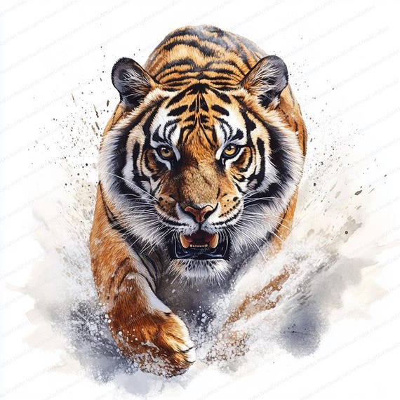 手描き水彩画 虎 寅 絵画 mqdefault.jpg