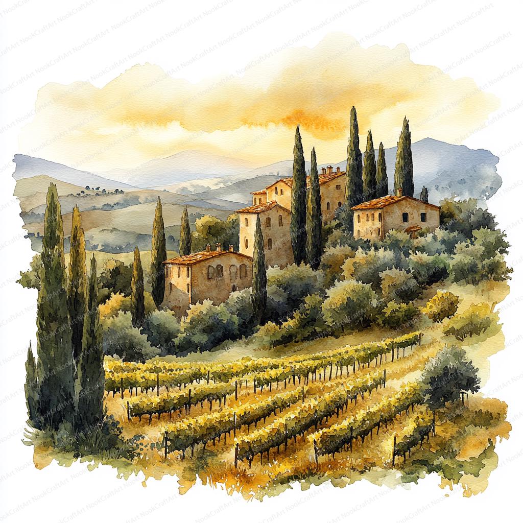 Fotobehang Toscane voor elke keuken, badkamer of woonkamer | winkel